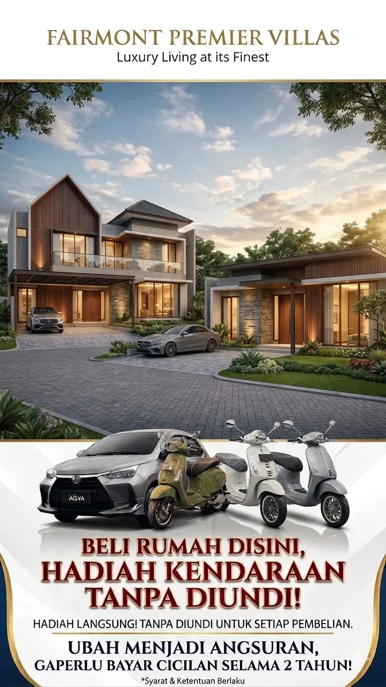 Konsep promo 1 GPA The Luxury
